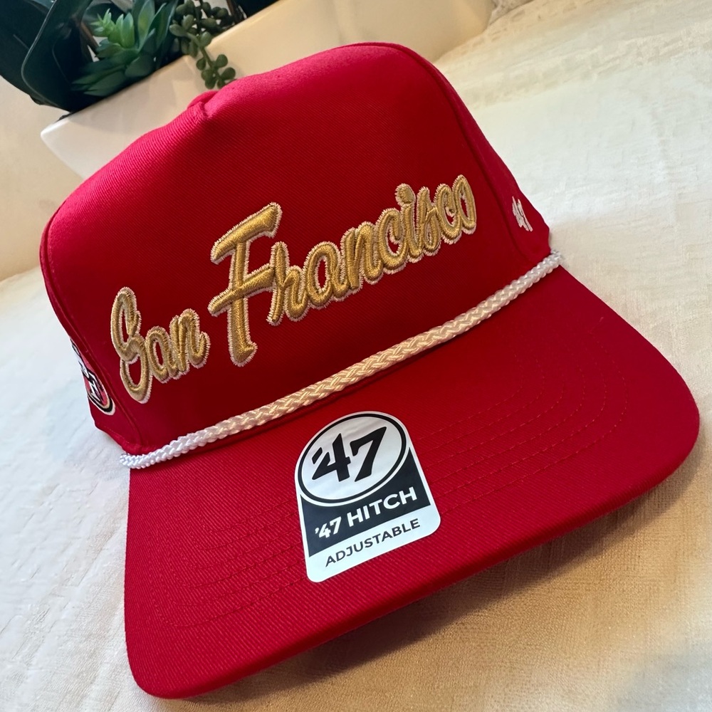 ‘47 San Francisco 49ers Relaxed Fit Hat - Red & Gold